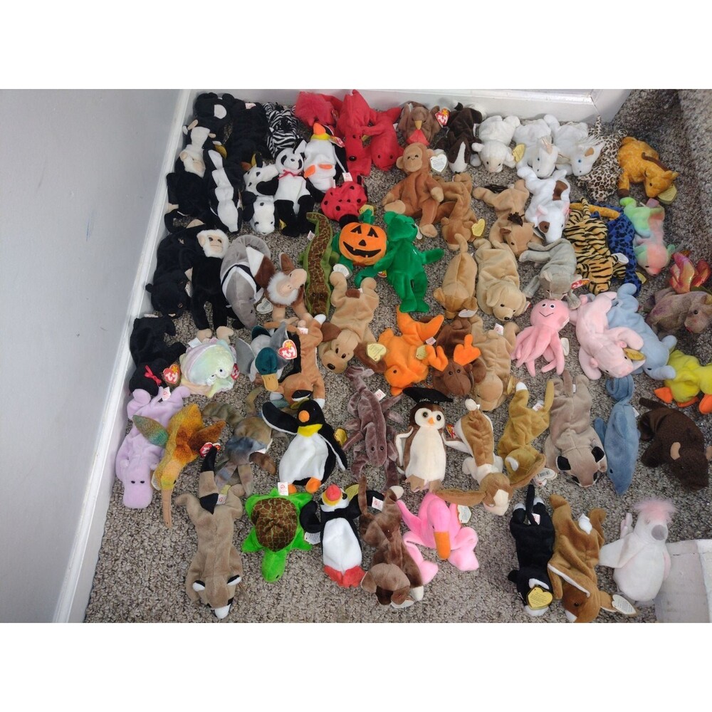 Ty Beanie Babies Huge Mixed Lot